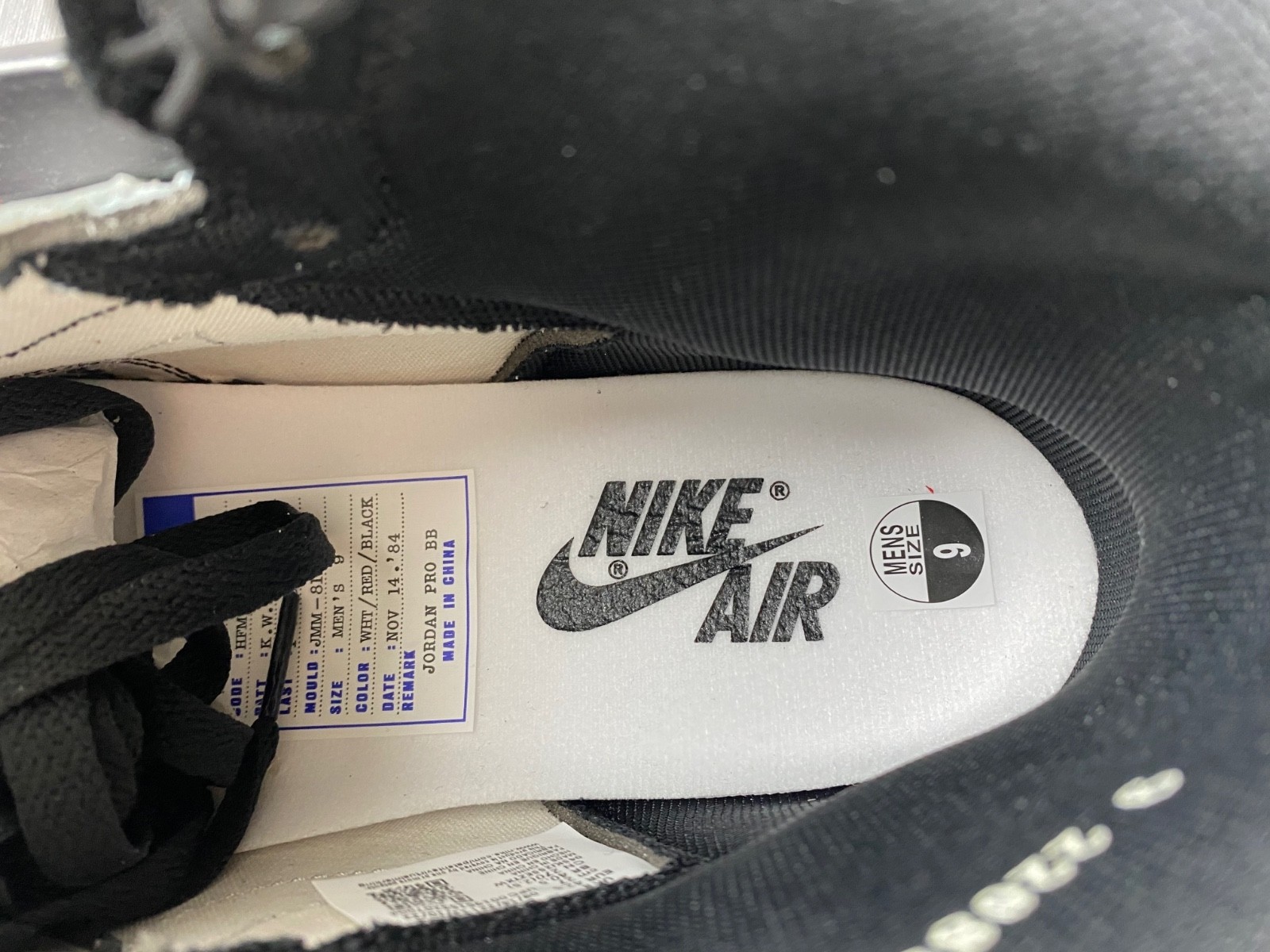 Air Jordan 1 Retro High 85 Black White BQ4422-001