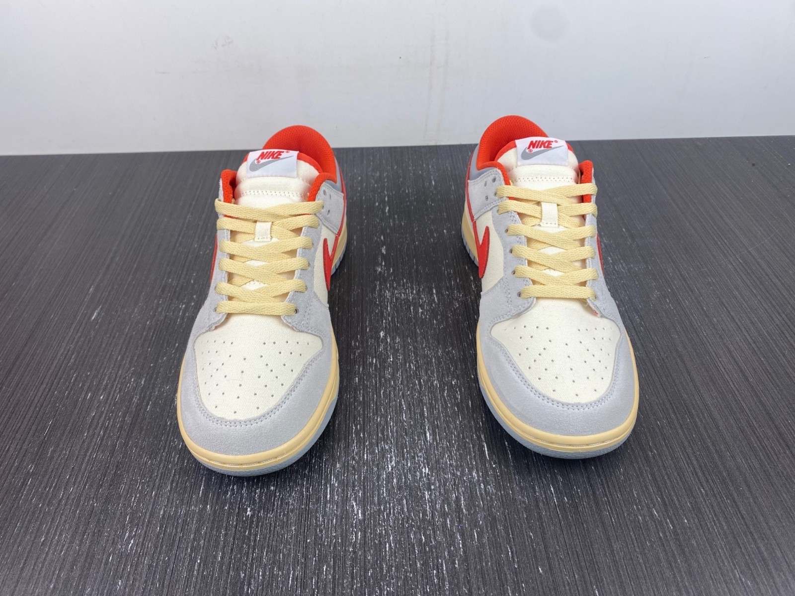 Nike Dunk Low "Grey/Red" Athletic Department FJ5429-133