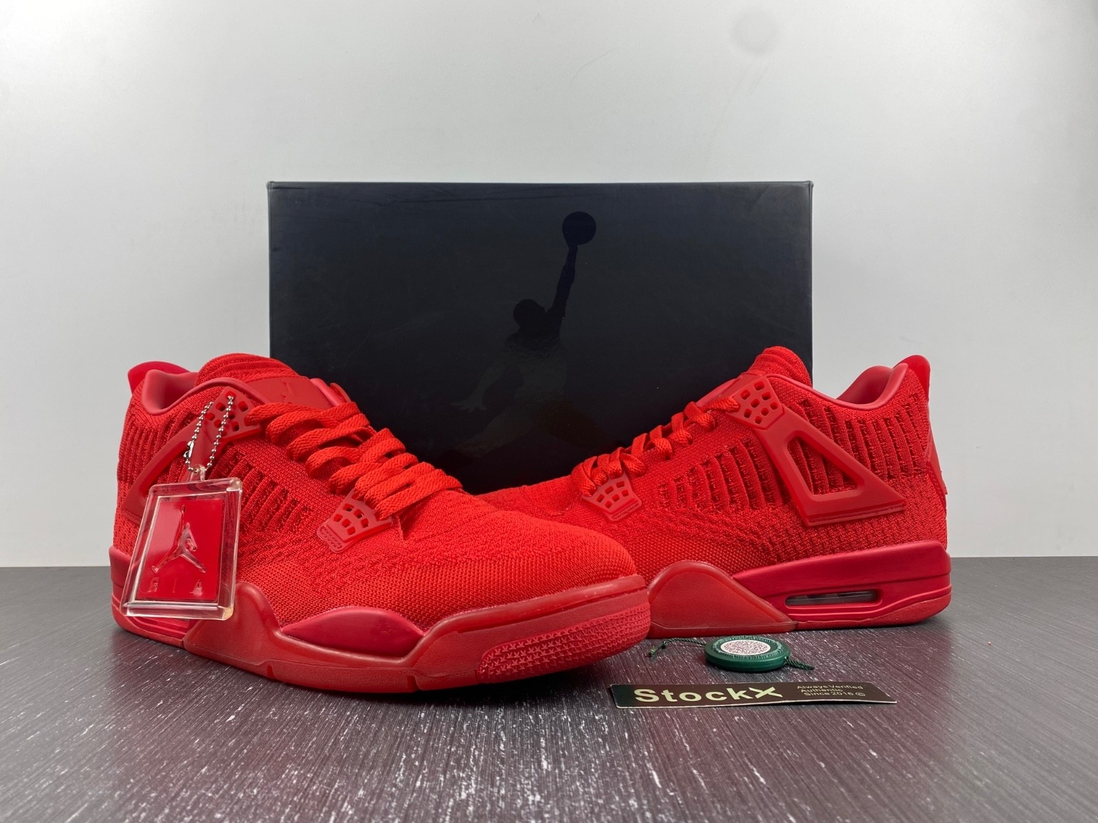 Air Jordan 4 Retro Flyknit Red - AQ3559-600
