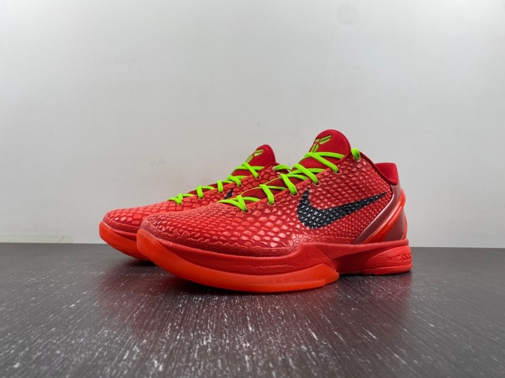 Nike Kobe 6 VI Reverse Grinch FV4921-600