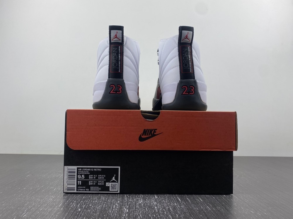 AIR JORDAN 12 RED TAXI CT8013-162