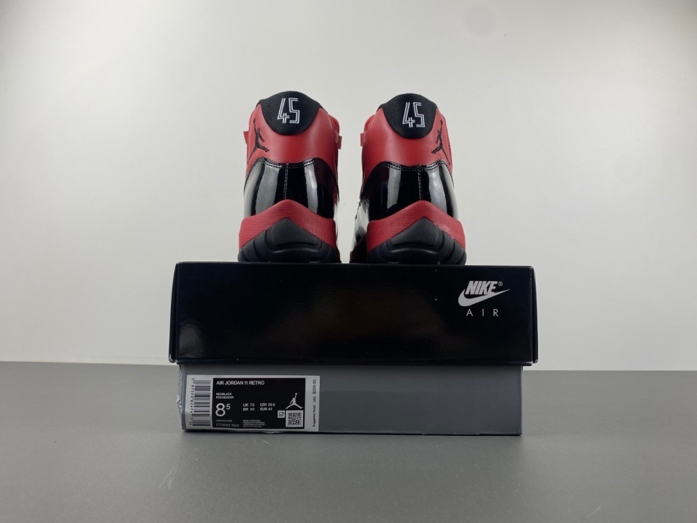 Air Jordan 11 Retro “Black RED” AJ11 CT8012-600