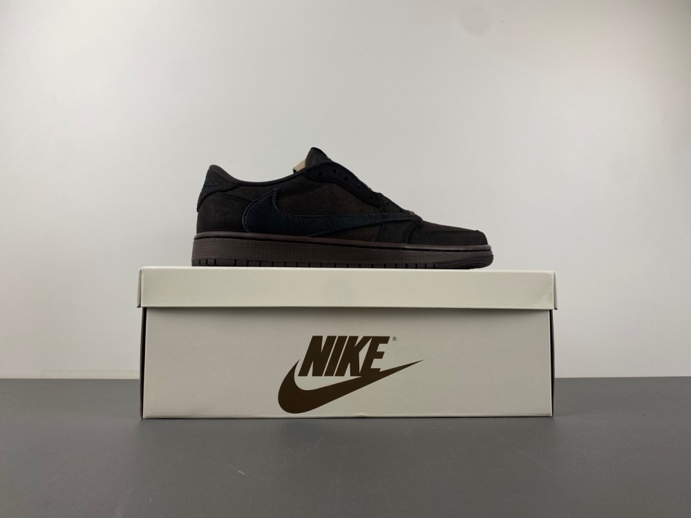 Travis Scott x Air Jordan 1 Low OG Velvet Brown DM7866-202