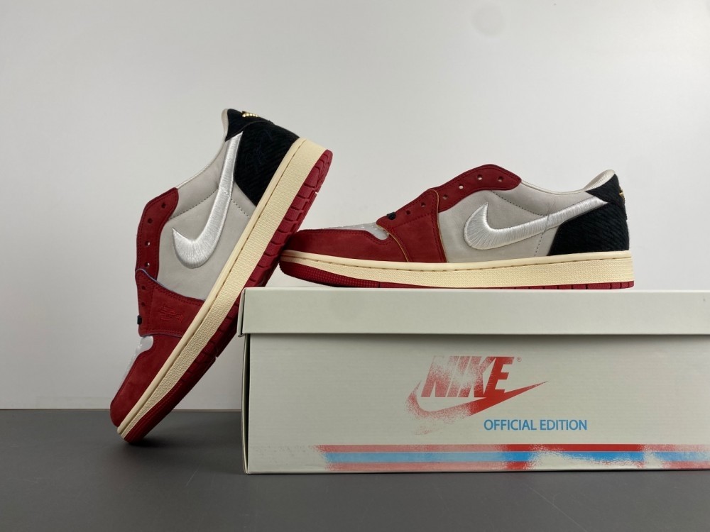 Air Jordan 1 Retro Low OG Trophy Room Rookie Card Home HV6157-100
