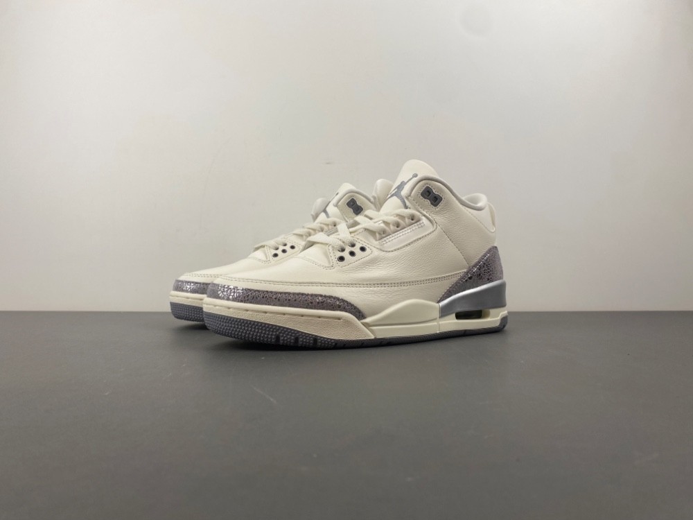 Air Jordan 3 Retro Sail Cement Grey (Women