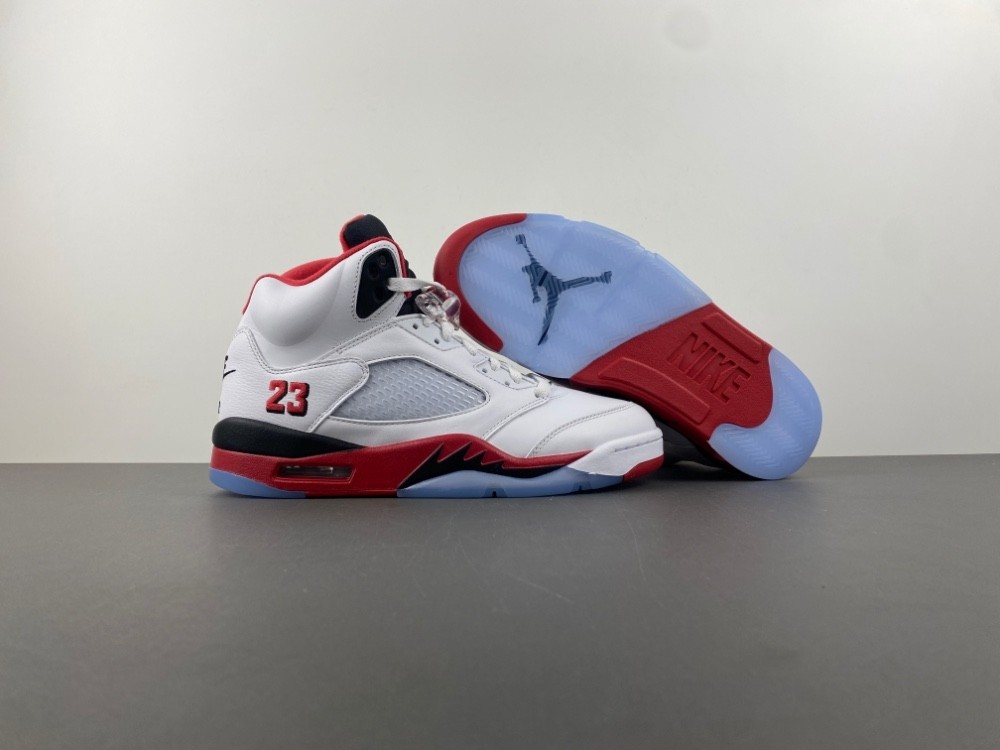 Air Jordan 5 Retro Fire Red Black Tongue (2025) - HQ7978-101