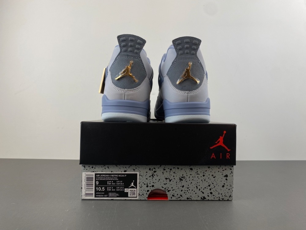 Air Jordan 4 Retro NCAA UNC Tarheels PE (2025) HV9204-407
