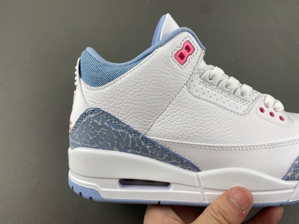 Air Jordan 3 Retro White Cobalt Bliss (GS) - HQ0784-101