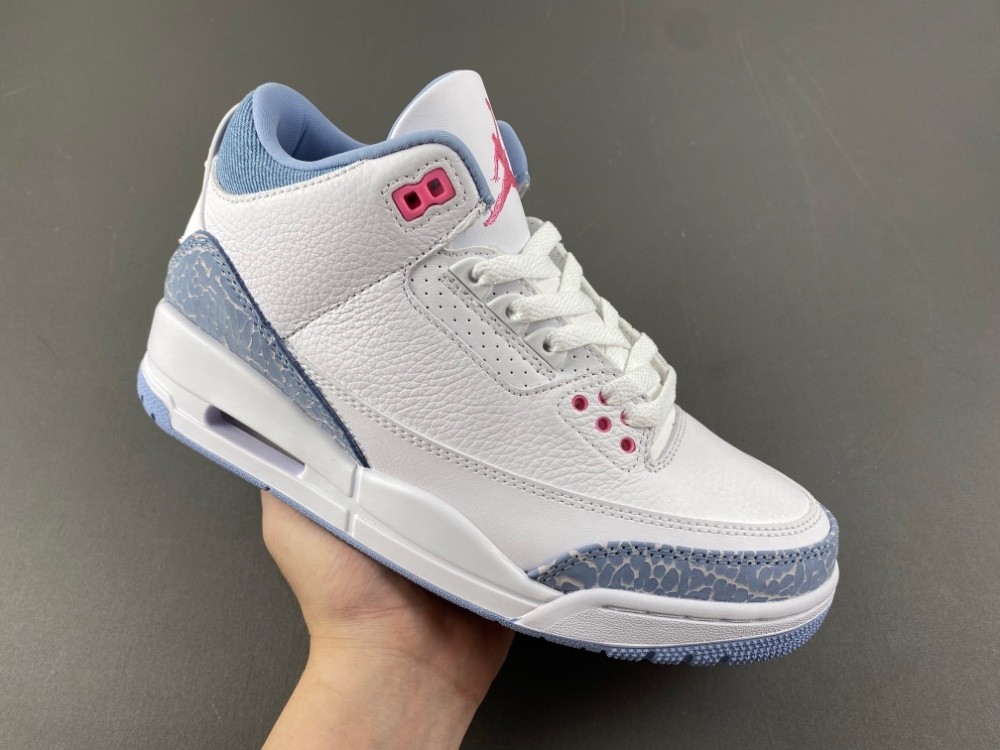 Air Jordan 3 Retro White Cobalt Bliss (GS) - HQ0784-101