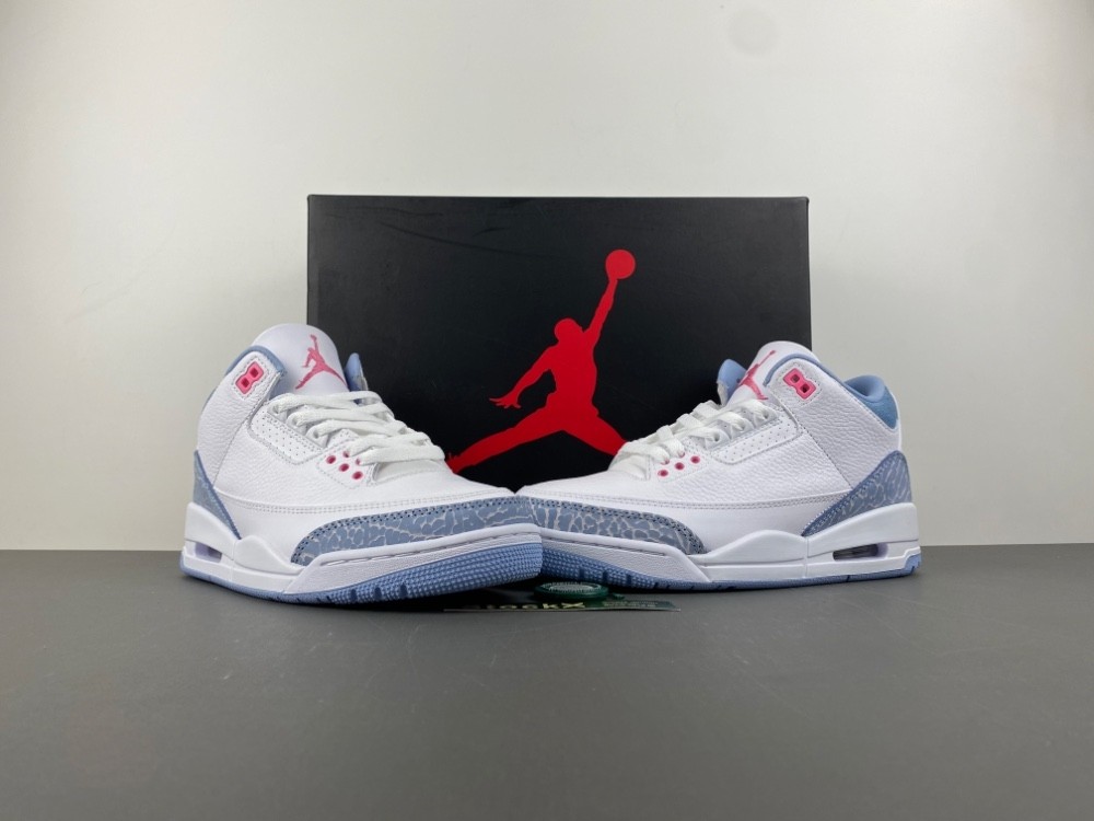 Air Jordan 3 Retro White Cobalt Bliss (GS) - HQ0784-101