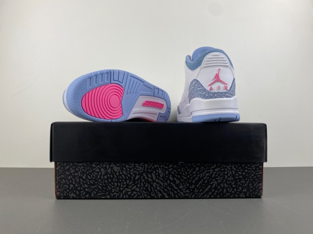 Air Jordan 3 Retro White Cobalt Bliss (GS) - HQ0784-101
