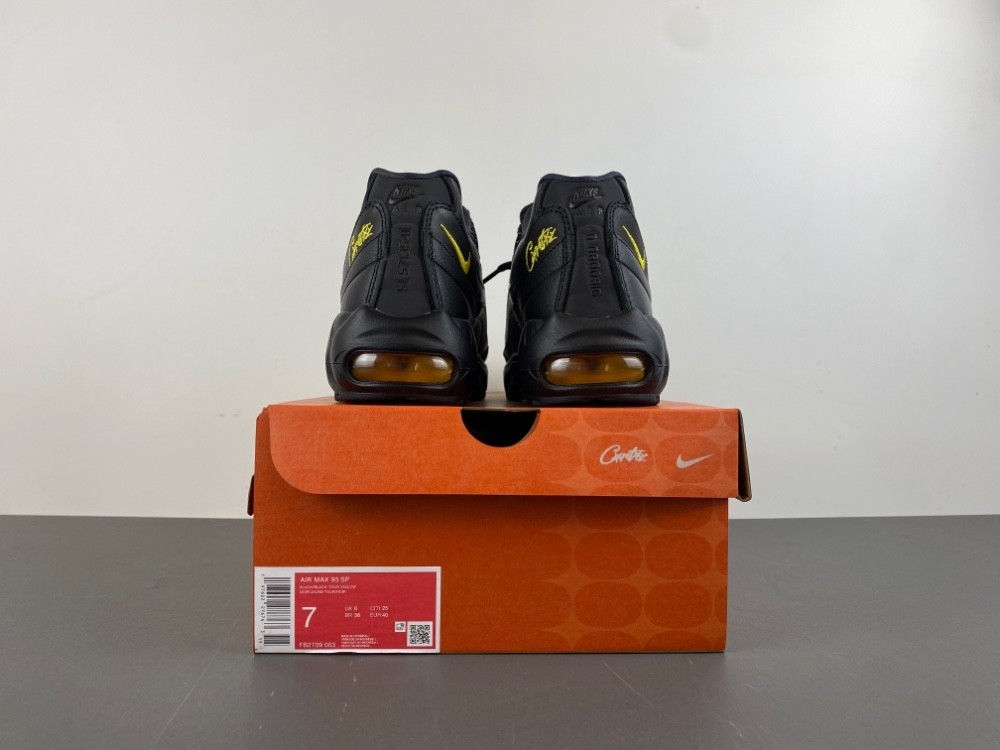CORTEIZ x NIKE AIR MAX 95 BLACK/TOUR YELLOW FB2709-003