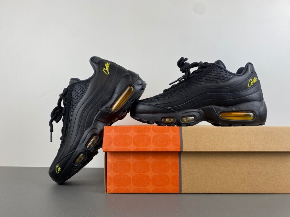 CORTEIZ x NIKE AIR MAX 95 BLACK/TOUR YELLOW FB2709-003