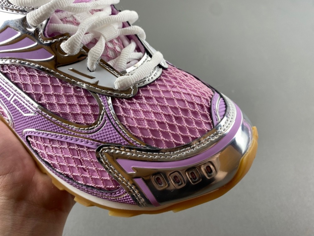 Bo*te*ga Ve*ne*ta Wmns Orbit Sneaker Gloss Silver 755915 V2X40 6151