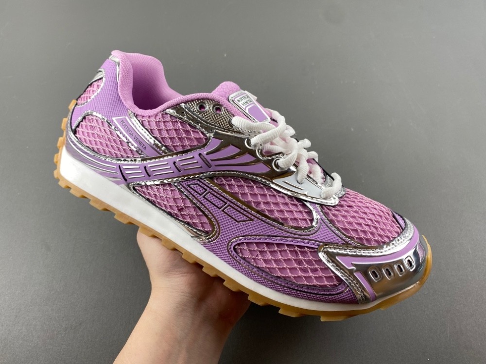Bo*te*ga Ve*ne*ta Wmns Orbit Sneaker Gloss Silver 755915 V2X40 6151