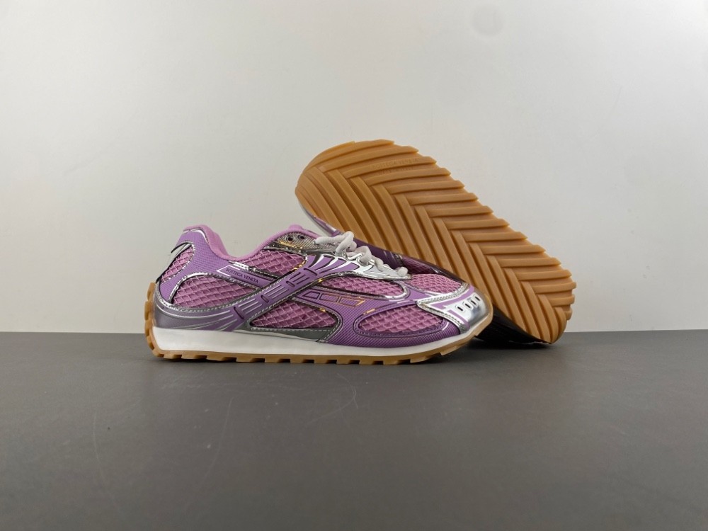 Bo*te*ga Ve*ne*ta Wmns Orbit Sneaker Gloss Silver 755915 V2X40 6151