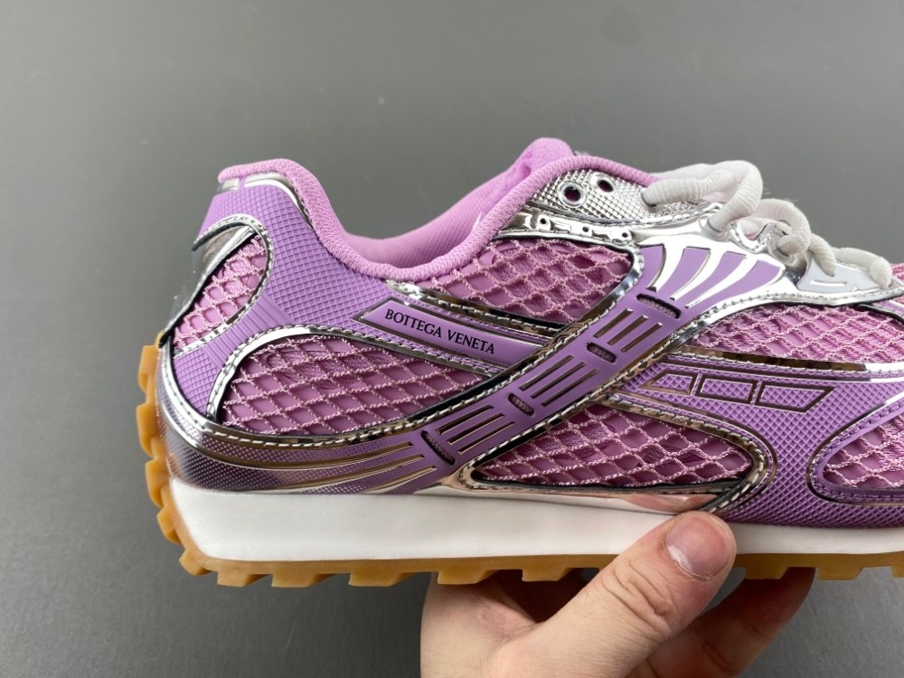 Bo*te*ga Ve*ne*ta Wmns Orbit Sneaker Gloss Silver 755915 V2X40 6151