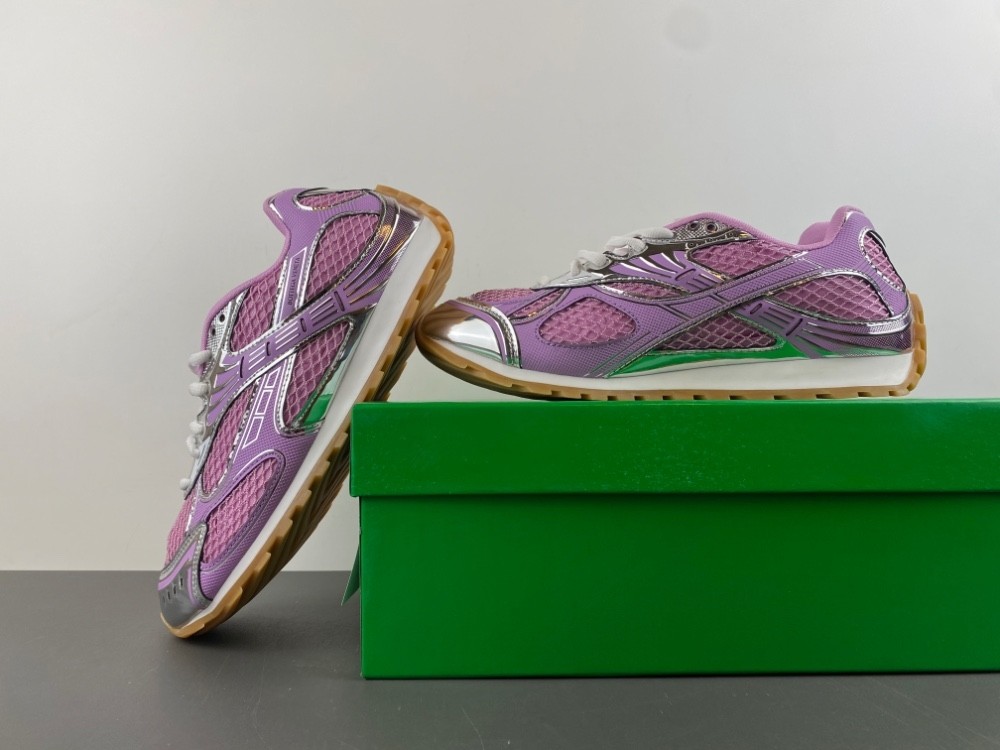 Bo*te*ga Ve*ne*ta Wmns Orbit Sneaker Gloss Silver 755915 V2X40 6151
