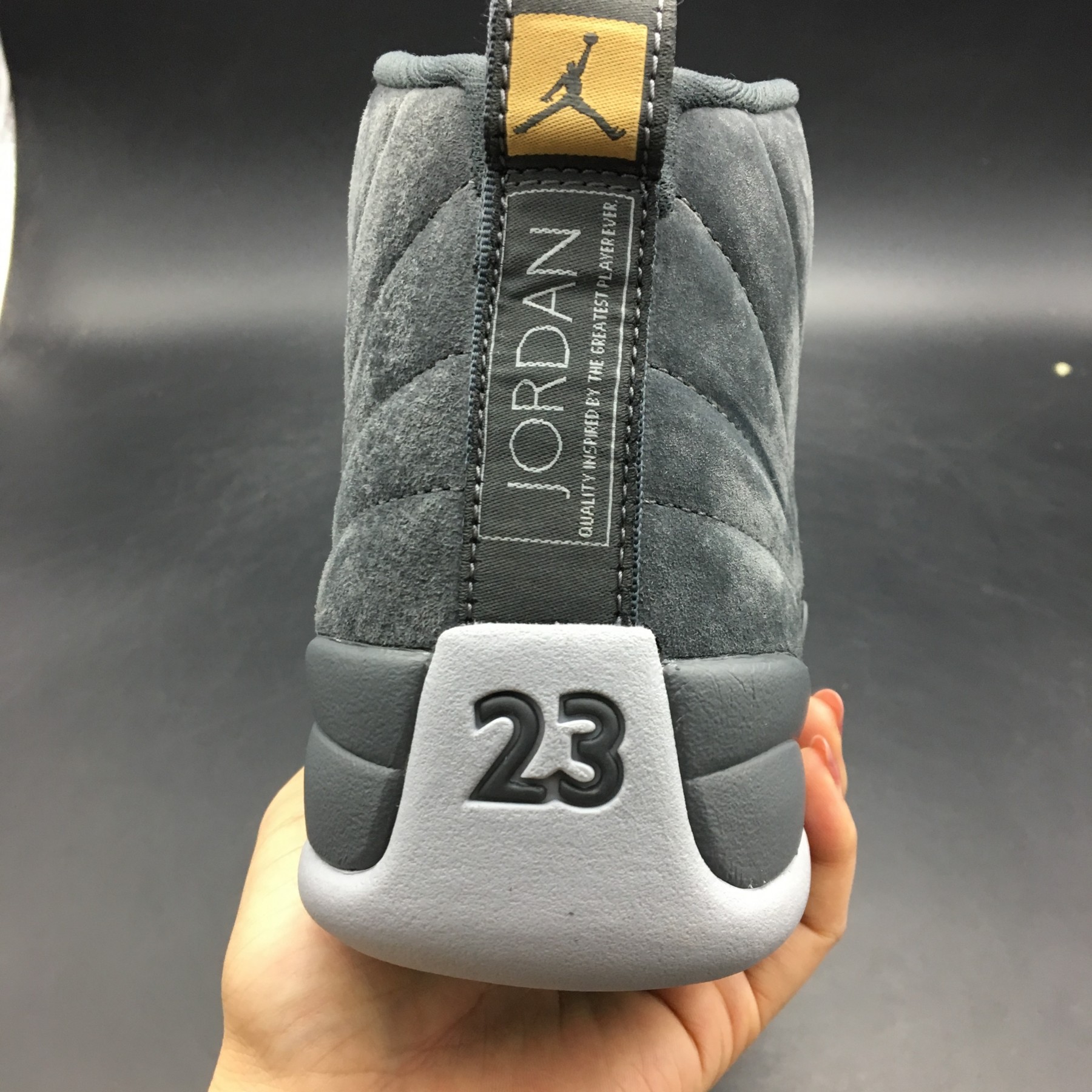 AIR JORDAN 12 RETRO "DARK GREY" 130690-005