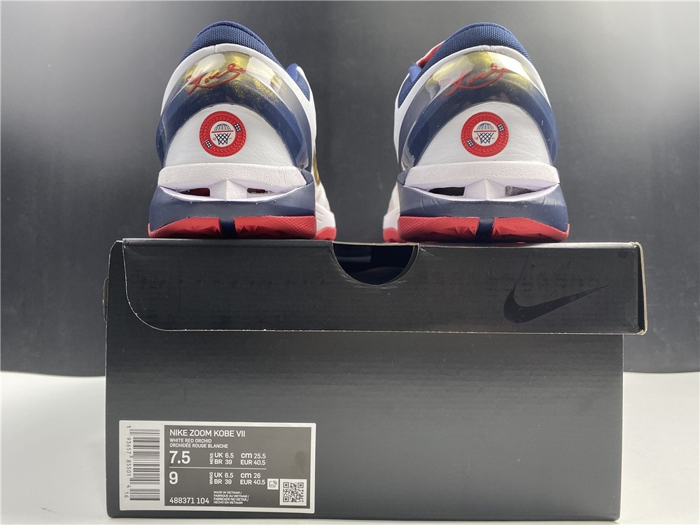 Nike Zoom Kobe 7 Gold MedaⅠ KII 488371-104