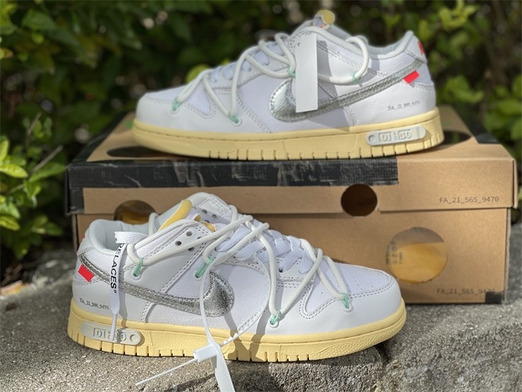 OFF-WHITE x Futura x Nike Dunk Low DM1602-127