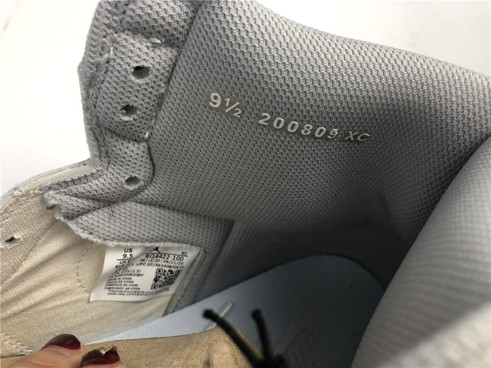 Air Jordan 1 High 85 “Neutral Grey” BQ4422-100