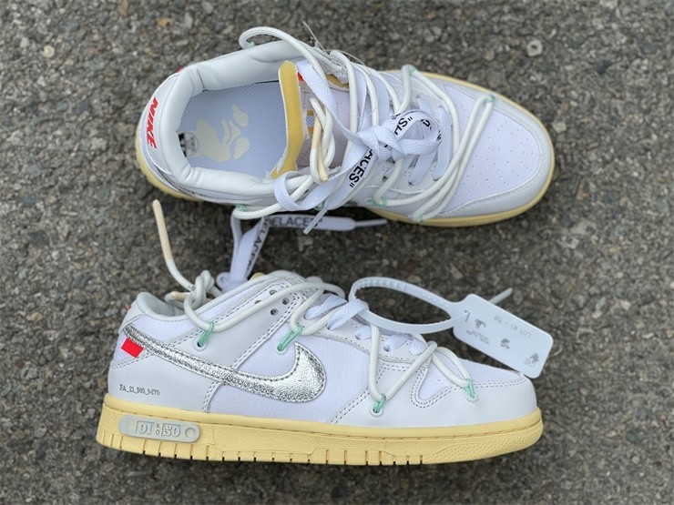 OFF-WHITE x Futura x Nike Dunk Low DM1602-127