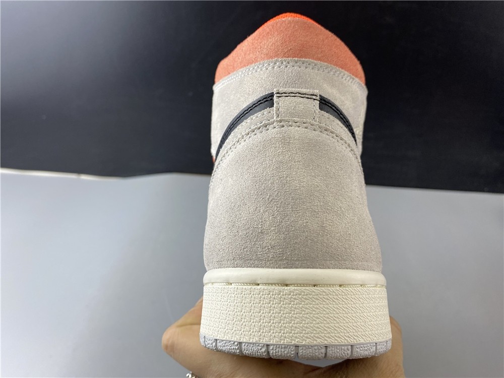 Air Jordan 1 Neutral Grey Hyper Crimson 555088-018