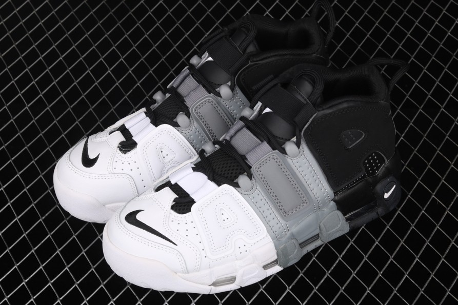 Nike Air More Uptempo “Tri-Color” black-Grey-White  921948-002