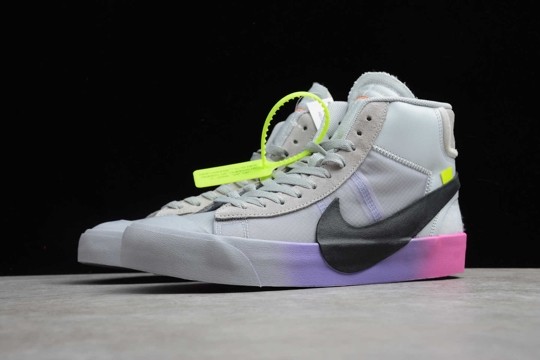 Nike Blazer Mid Off-White Wolf Grey Serena "Queen" AA3832-002