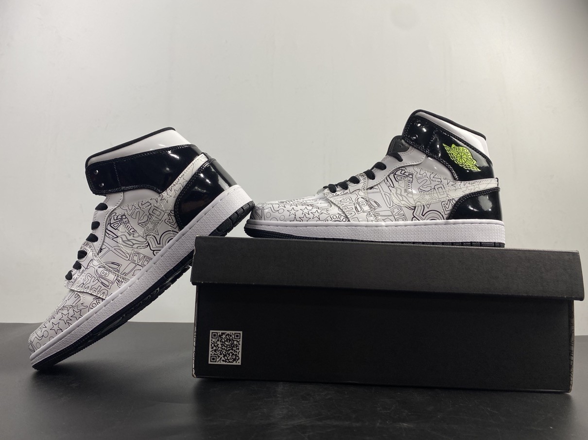 Air Jordan 1 Mid GS DIY DC4099-100