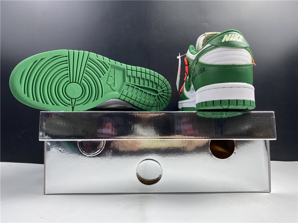 OFF-WHITE x Nike Dunk Low  green white CT0856-700