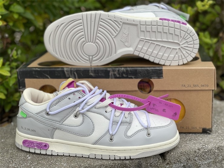 OFF-WHITE x Futura x Nike Dunk Low DM1602-118