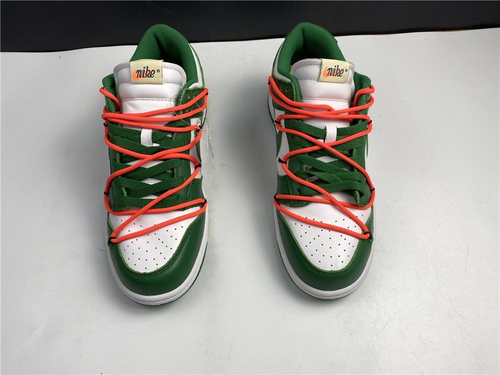 OFF-WHITE x Nike Dunk Low  green white CT0856-700