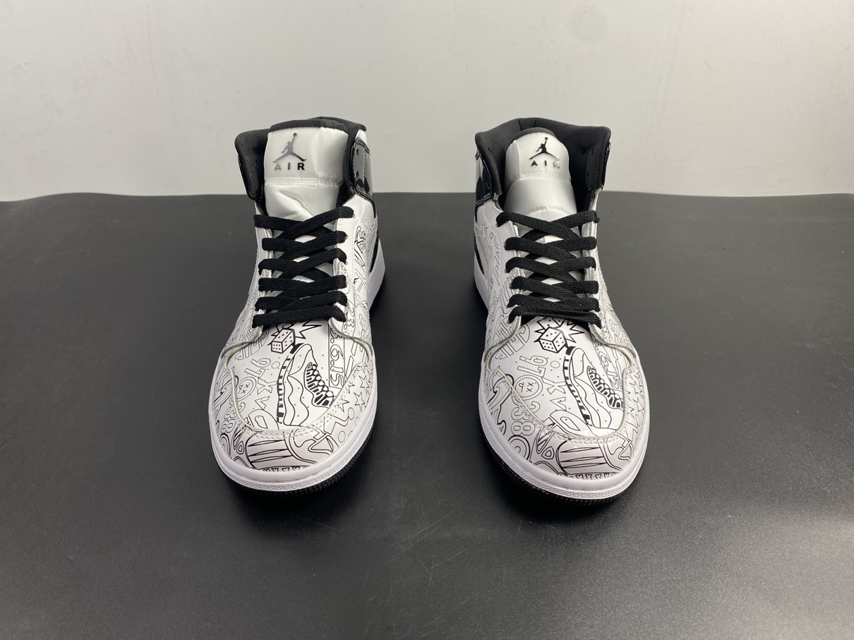 Air Jordan 1 Mid GS DIY DC4099-100