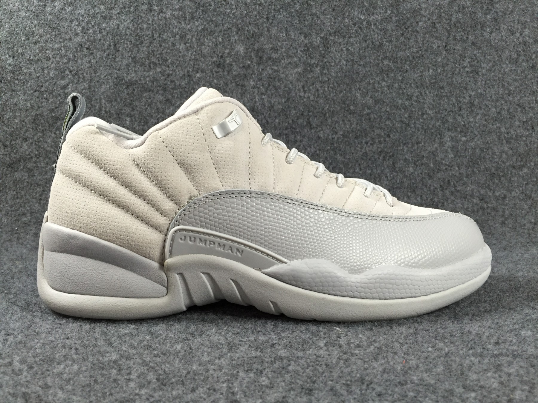 Jordan 12 Low Grey Suede 308317-002