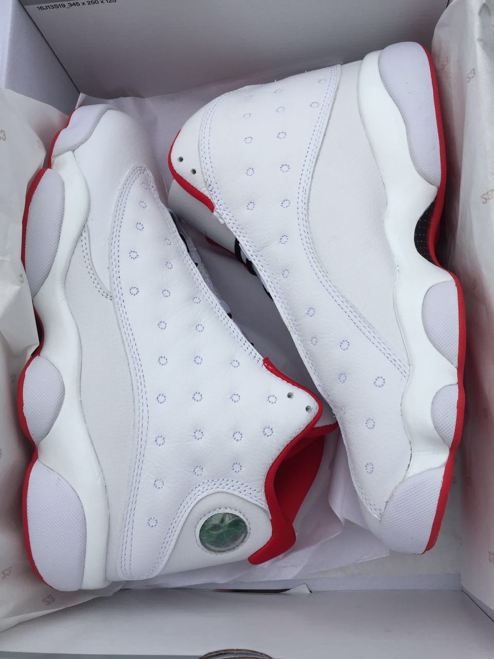 JORDAN 13 RETRO BP "HISTORY OF FLIGHT" white 414571-103